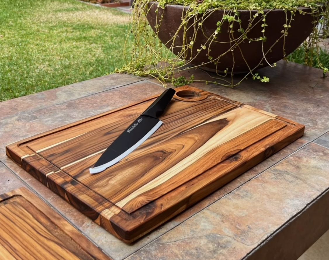 Tabla de Picar Cuadrada Minimalista Premium