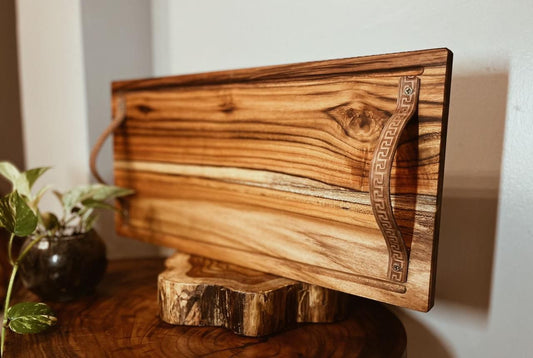 Tabla rectangular Premium con agarradera