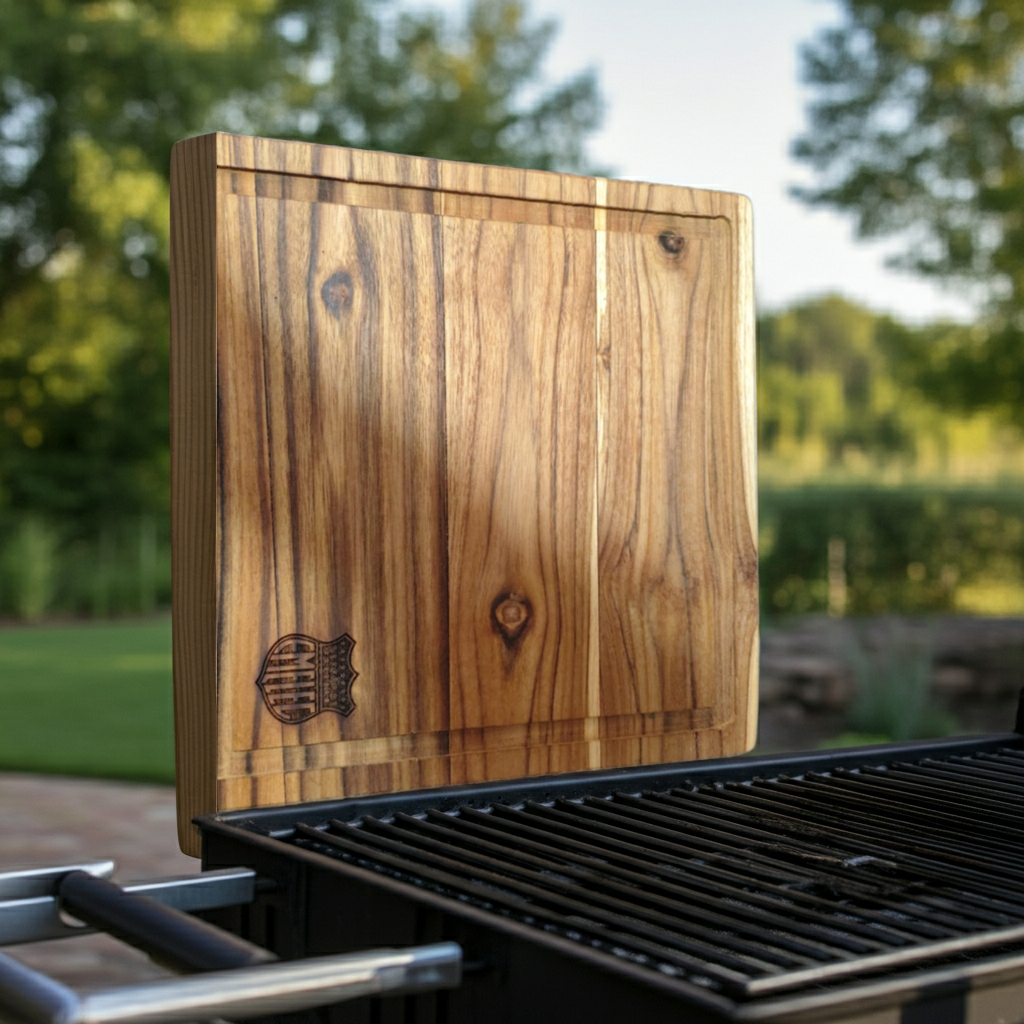 Tabla de Asado Cuadrada Minimalista